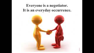 Webinar on Negotiation Skills