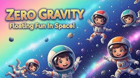 Zero Gravity: Floating Fun in Space! Why Do Astronauts Float? Zero Gravity Explained for Kids!
