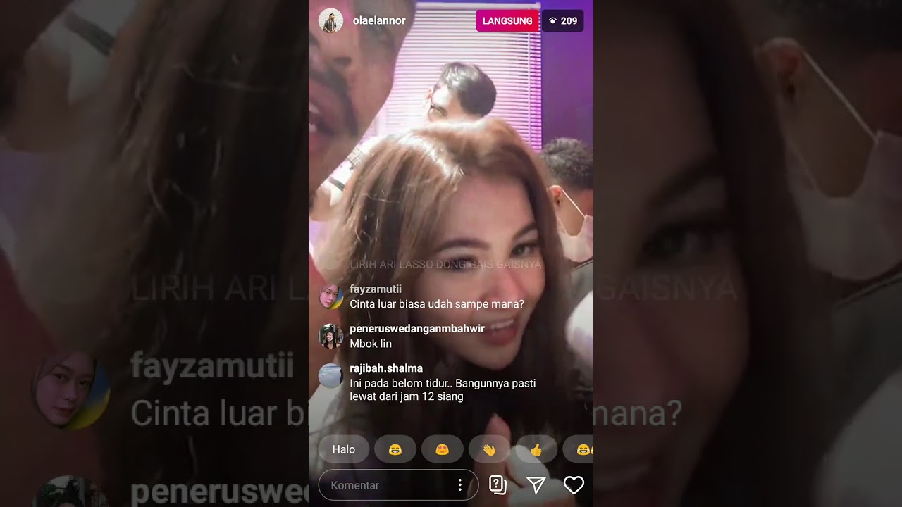 Live Instagram NUCA, MAHALINI, OLLA, ICHSAN, JUAN || Part 2