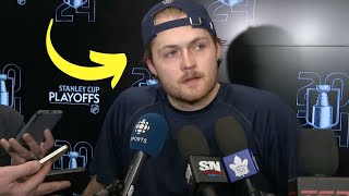 William Nylander is NOT SOFT for saying this...