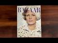 British Harper's Bazaar January 1968 Courreges, Malta | ASMR Magazine Flip Through