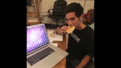My computer as a waffle maker! #ZachKing...