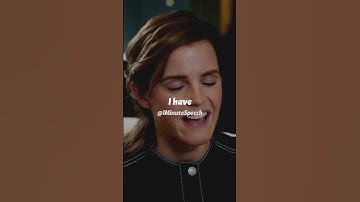 Emma Watson Emotional Speech  #shorts #motivation #women #emmawatson #speech #short