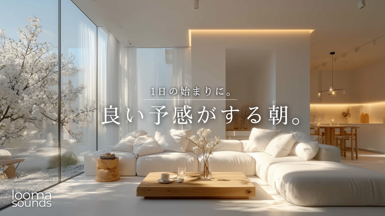 良い予感がする朝｜ゆっくり前向きになれるアコースティックギター｜BGM Morning Acoustic BGM｜Morning Living Series【Quiet Reset Monday】