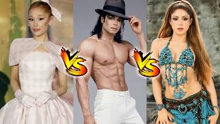 Ariana Grande Vs Michael Jackson Vs Shakira Pop Singer Transformation From Baby To 2026