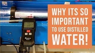 eBay K40 CO2 Laser  - Why it is Important to use Distilled Water!