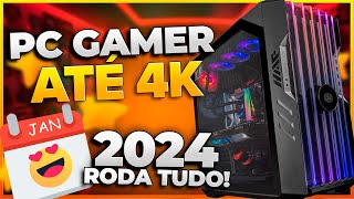 Montamos um PC GAMER pra Rodar TUDO em 2024 até 4.000 Reais (Ryzen 5 5600 + RTX 4060)