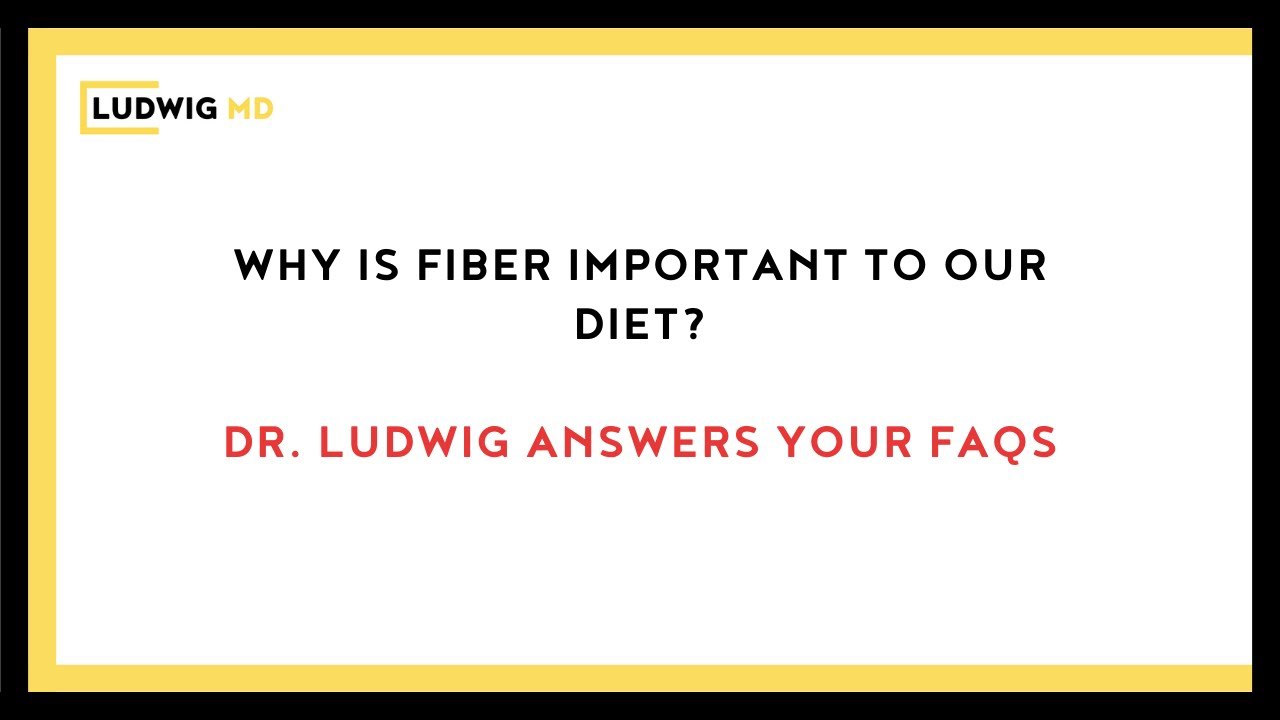 Why Is Fiber Important To Our Diet YouTube