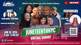 Juneteenth NYC Virtual Summit: Legacy of Resilience | Live Broadcast