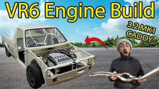 The Ultimate Build | VR6 3.2 Engine Parts Installation In My Volkswagen Caddy MK1 - Episode 19