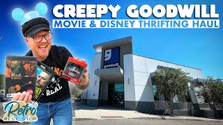 RRS | Thrifting A Haunted Goodwill In Clermont Florida For Amazing Deals On Disney & Movies