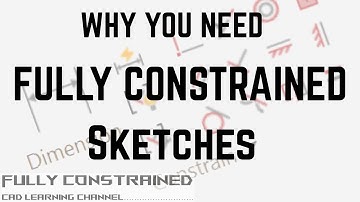 The Importance of Fully Constrained Sketches - Autodesk Inventor