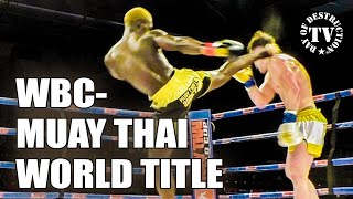 WBC Muay Thai World Title Defense I The Blade Gerardo Atti vs Mark Mackinnon I Next Level Muay Thai
