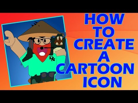 How To Create A Roblox Cartoon Icon Youtube - draw your roblox avatar in a cartoon style by mightyrice