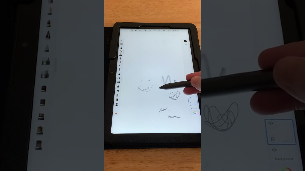 Penna Stilo Gard Elite Pencil, Punta Fine Di Precisione, Nera, Per Amazon Fire HD 7/8/10 E Universale
