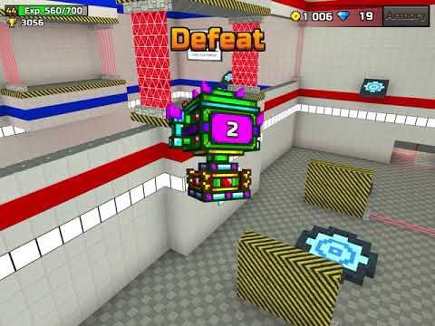 Pixel gun 3D science lab gameplay. - YouTube