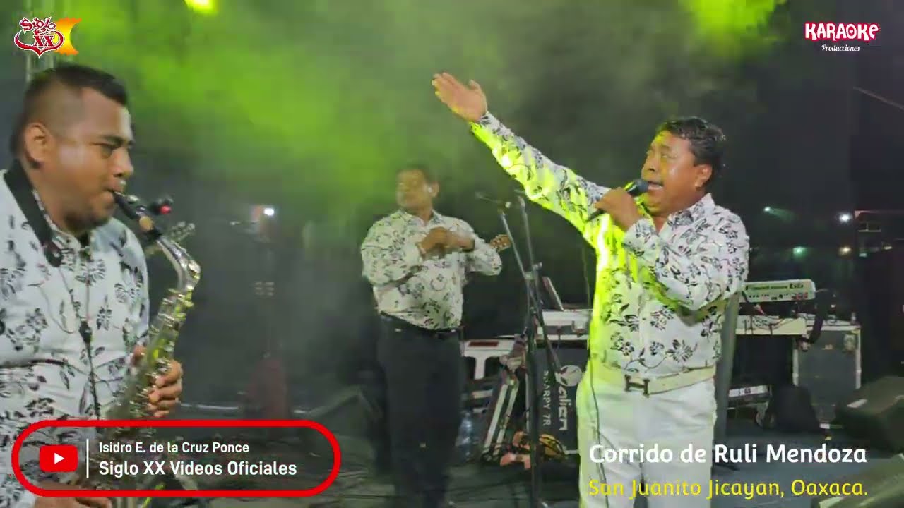 Siglo XX en Vivo 2023 Corrido de Simon Blanco-Agua Roja-Pueblo Querido-Ruli Mendoza