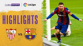 Sevilla 0-2 Barcelona | LaLiga 20/21 Match Highlights