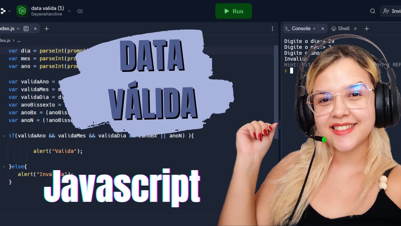 Data Válida - JavaScript - YouTube