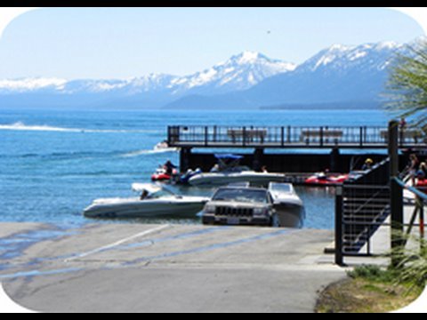lake forest boat ramp launch and pomin park, lake tahoe