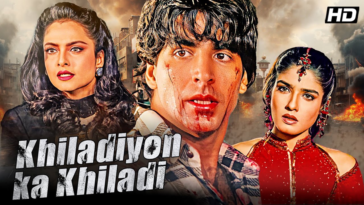 Khiladiyon Ka Khiladi (1996) | Akshay Kumar, Rekha, Raveena Tandon | Full Bollywood Action Movie
