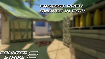 the FASTEST Mirage Arch Smokes to Easily Take B in CS2