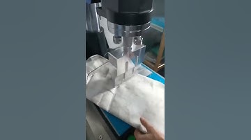 Ultrasonic welding machine semi automatic testing video #machine #cleanerfillingmachine #factory#cnc