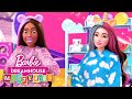 dimulai dengan demo seni oleh Cuties di Karnaval Pier! 🎨🎭 | Barbie Klip