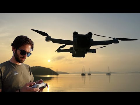 PRIMISSIMO VOLO IN SPIAGGIA con DJI MINI 3 PRO