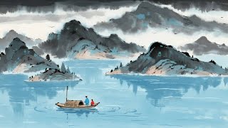 水墨画 日本の伝統的な建物自作 水墨画 日本の伝統的な建物自作