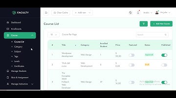 Faculty LMS Mobile App | eLearning Management System | Flutter App Demo