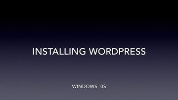 CMS Video 06 - WordPress Installation on Windows - Laragon / PhpMyAdmin
