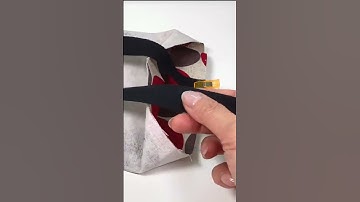 ⬆️Watch Full Tutorial - Mini Car Trash Can - Easy DIY Gift #sewing #diycrafts