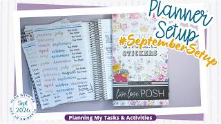 Plan With Me 💕 | Erin Condren Daily Duo | September Decorating & Planner Setup