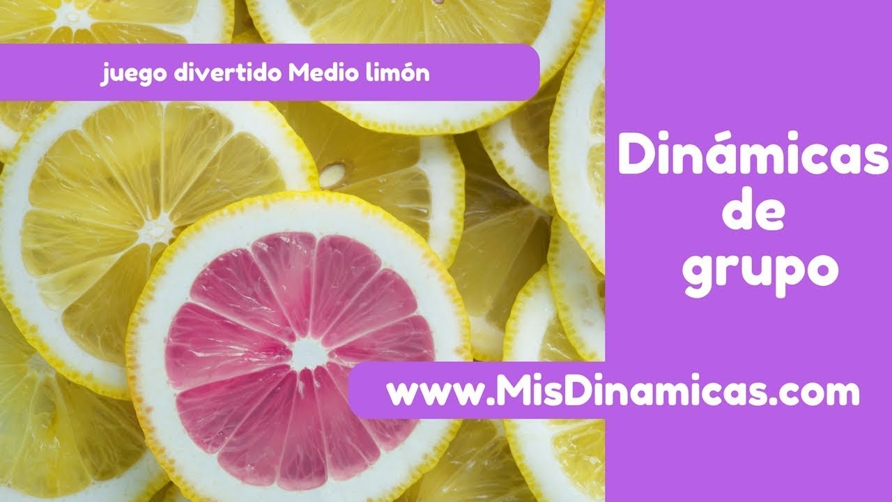 Juego divertido Un limón medio limón #risoterapia #dinamicas #