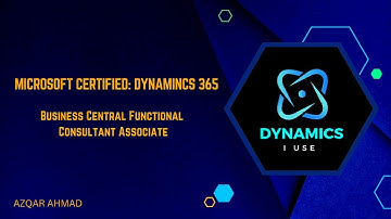 Dimensions in Business Central Example