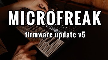 Exploring MicroFreak Firmware Update v5