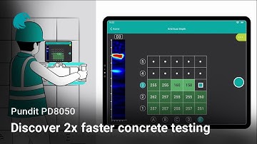New Capabilities for Ultrasonic Concrete Testing | Pundit PD8050