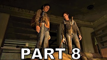 THE LAST OF US 2 Walkthrough Gameplay Part 8 - TV Station (The Last of Us Part 2)