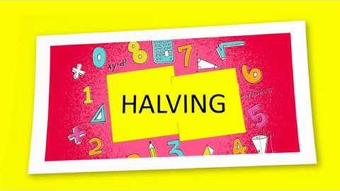 Halving Numbers