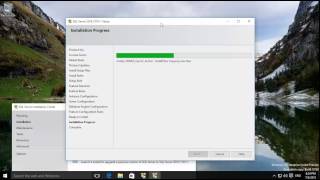 Installing SQL 2016 CTP2 1 with light tools & Features