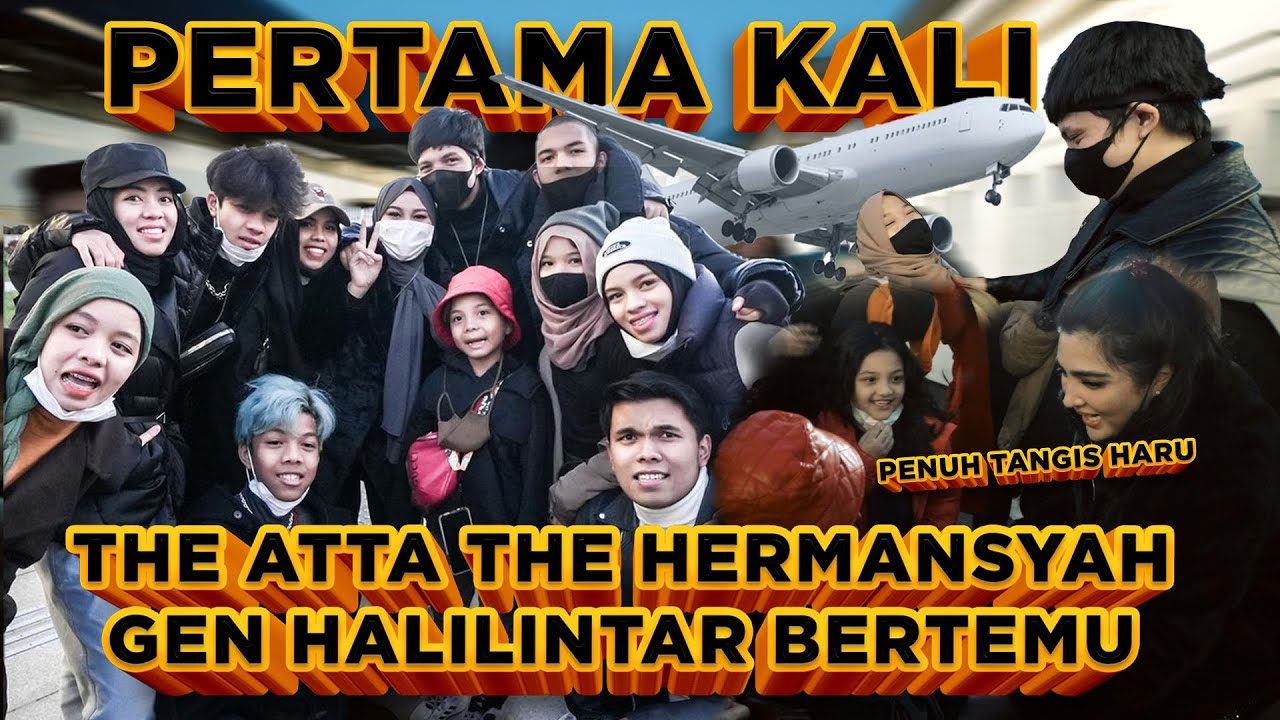 PERTAMA KALI AUREL Ketemu Keluarga ATTA THORIQ 🥺 Genhalilintar The Hermansyah The Atta Bersatu!