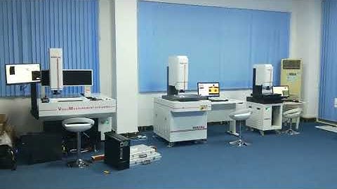 SUNPOC video measuring machine factory. Video measurement system room