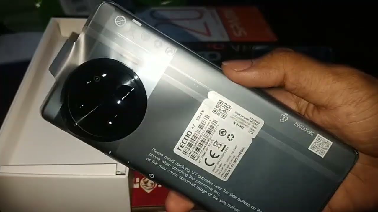 Unboxing Paketan Smartphone Techno Spark 20 Pro Plus