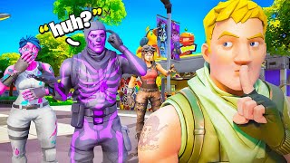 Acting Like a Default Then Flexing Rare Emotes Fortnite Party Royale