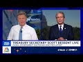 Watch CNBC's full interview with Treasury Secretary Scott Bessent