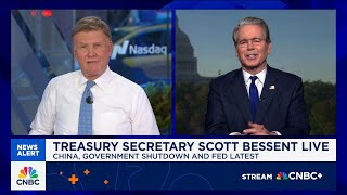 Watch Cnbcs Full Interview With Treasury Secretary Scott Bessent