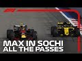 Max Verstappen Rushes Through the Field | 2018 Russian Grand Prix