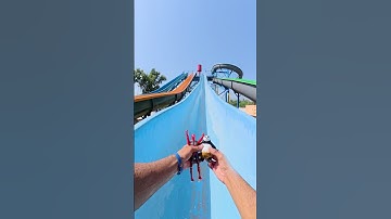 Bella Ciao Playground Parkour WaterSliding Pov #shorts #viralvideo