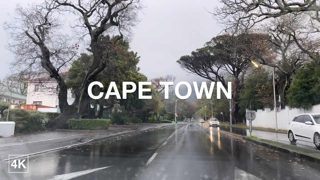 Driving Cape Town 4k HDR Campground Rd to Steenberg